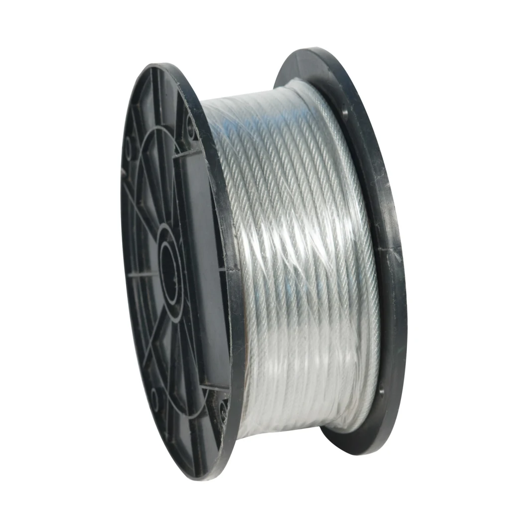 7X7 Strand Winch Rope Aircraft Cable, 200FT (200 FT) 1/8 Inch T316 Stainless Steel Wire Rope