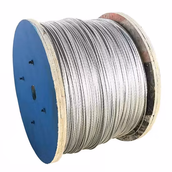 3/32-7X7 스테인레스 스틸 와이어 로프 항공기 케이블