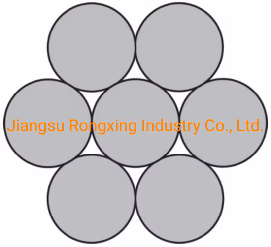 1X7 -3.5mm 미리 형성된 유형 302/304 스테인레스 스틸 항공기 케이블